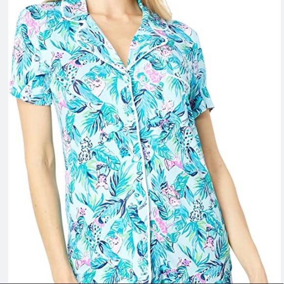 Lilly Pulitzer | Intimates & Sleepwear | Nwt Lilly Pulitzer Pajama Top ...